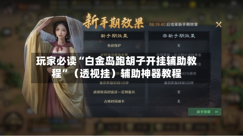 玩家必读“白金岛跑胡子开挂辅助教程	”（透视挂）辅助神器教程-第1张图片