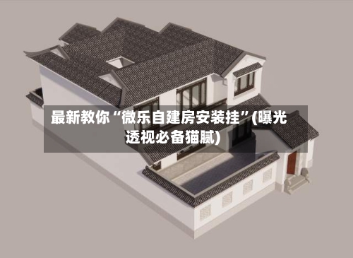 最新教你“微乐自建房安装挂	”(曝光透视必备猫腻)-第1张图片