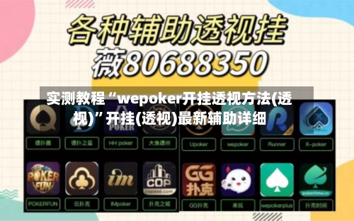 实测教程“wepoker开挂透视方法(透视)	”开挂(透视)最新辅助详细-第1张图片
