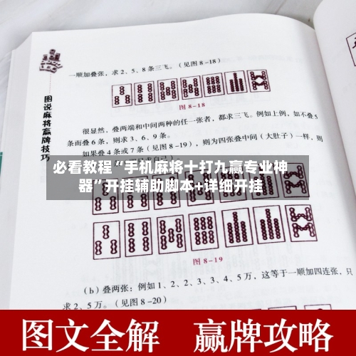 必看教程“手机麻将十打九赢专业神器”开挂辅助脚本+详细开挂-第3张图片
