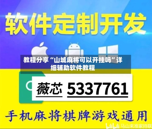 教程分享“山城麻将可以开挂吗”详细辅助软件教程-第3张图片