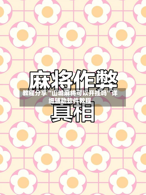 教程分享“山城麻将可以开挂吗”详细辅助软件教程-第2张图片