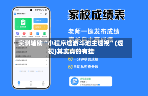 实测辅助“小程序途游斗地主透视”(透视)其实真的有挂-第2张图片