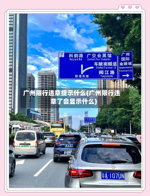 广州限行违章提示什么(广州限行违章了会显示什么)-第2张图片