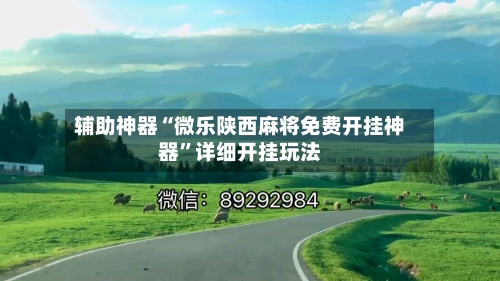 辅助神器“微乐陕西麻将免费开挂神器	”详细开挂玩法-第1张图片