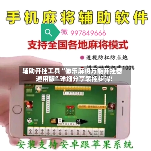辅助开挂工具“微乐麻将万能开挂器通用版	”详细分享装挂步骤!-第2张图片