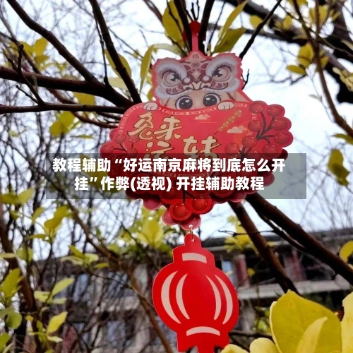 教程辅助“好运南京麻将到底怎么开挂”作弊(透视) 开挂辅助教程-第1张图片