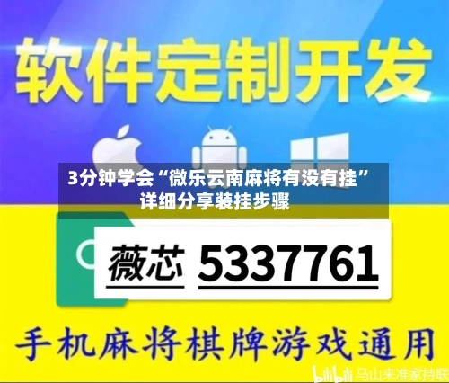 3分钟学会“微乐云南麻将有没有挂”详细分享装挂步骤-第2张图片
