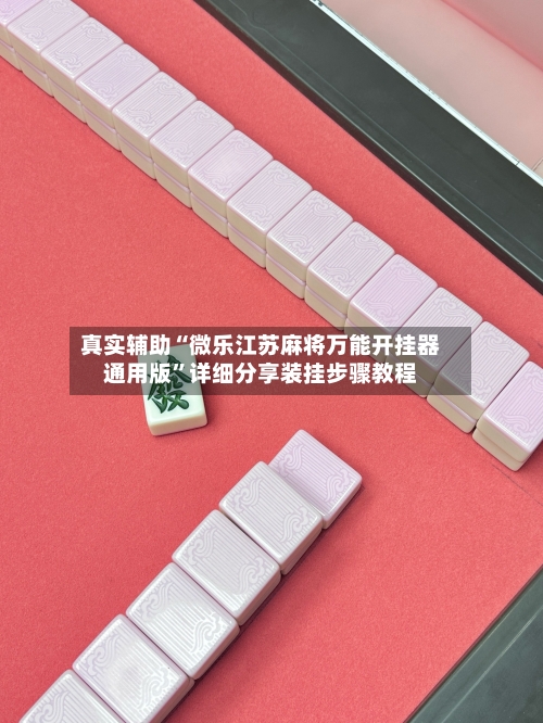 真实辅助“微乐江苏麻将万能开挂器通用版”详细分享装挂步骤教程-第1张图片