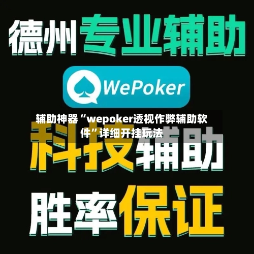 辅助神器“wepoker透视作弊辅助软件”详细开挂玩法-第3张图片