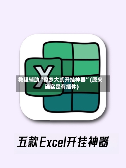 教程辅助“家乡大贰开挂神器”(原来确实是有插件)-第3张图片