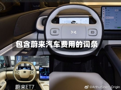 包含蔚来汽车费用的词条-第2张图片