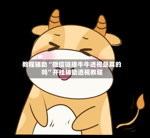 教程辅助“微信链接牛牛透视是真的吗	”开挂辅助透视教程-第1张图片