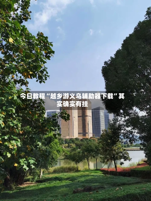 今日教程“越乡游义乌辅助器下载”其实确实有挂-第2张图片