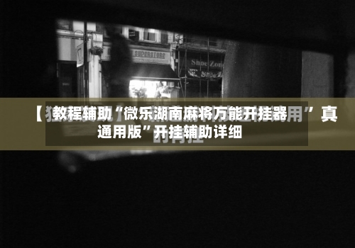教程辅助“微乐湖南麻将万能开挂器通用版”开挂辅助详细-第2张图片