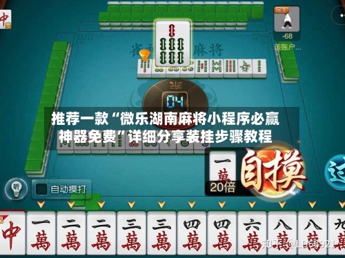 推荐一款“微乐湖南麻将小程序必赢神器免费”详细分享装挂步骤教程-第1张图片