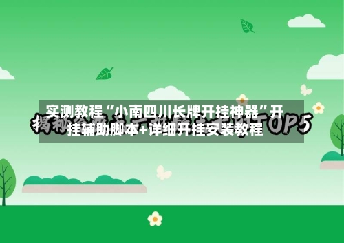 实测教程“小南四川长牌开挂神器	”开挂辅助脚本+详细开挂安装教程-第1张图片