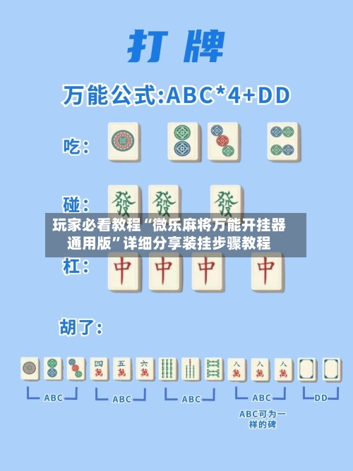 玩家必看教程“微乐麻将万能开挂器通用版”详细分享装挂步骤教程-第2张图片