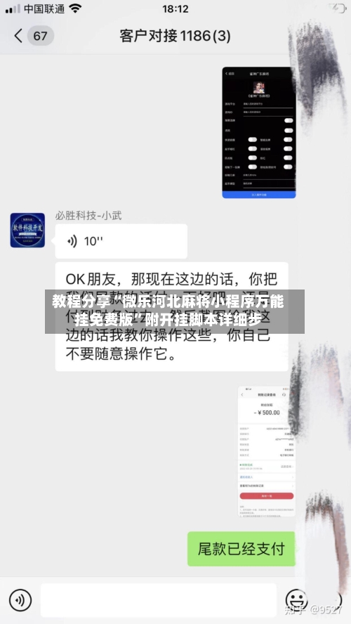 教程分享“微乐河北麻将小程序万能挂免费版”附开挂脚本详细步-第3张图片