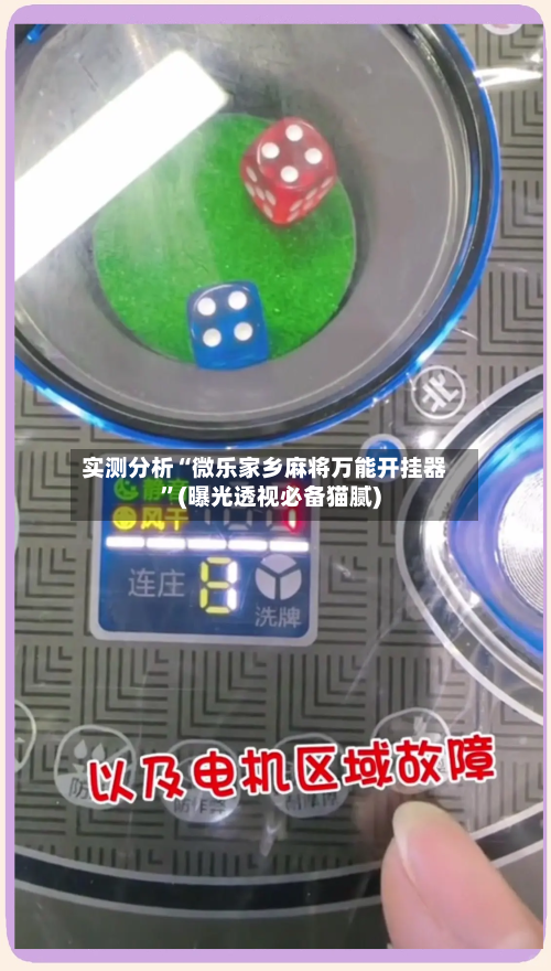 实测分析“微乐家乡麻将万能开挂器	”(曝光透视必备猫腻)-第3张图片