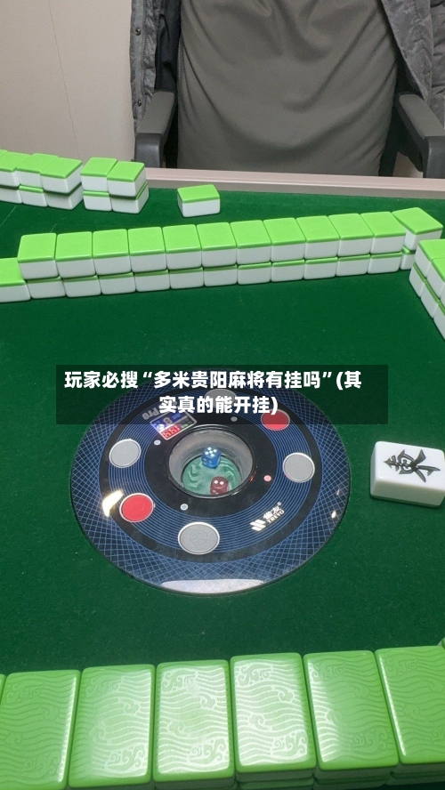 玩家必搜“多米贵阳麻将有挂吗	”(其实真的能开挂)-第1张图片