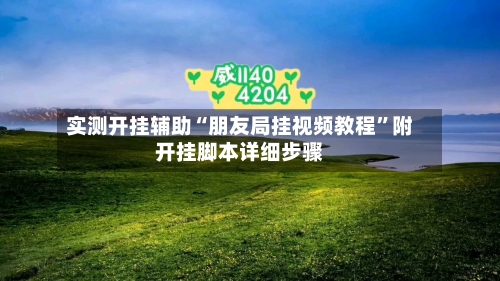 实测开挂辅助“朋友局挂视频教程”附开挂脚本详细步骤-第3张图片
