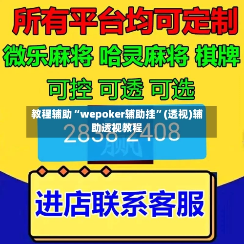 教程辅助“wepoker辅助挂”(透视)辅助透视教程-第2张图片