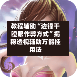 教程辅助“边锋干瞪眼作弊方式”揭秘透视辅助万能挂用法-第3张图片