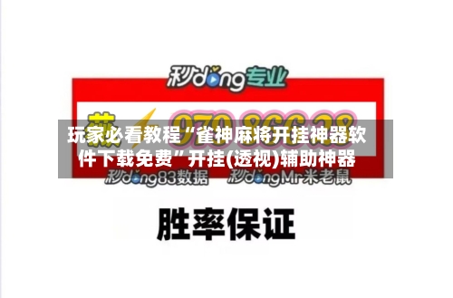 玩家必看教程“雀神麻将开挂神器软件下载免费”开挂(透视)辅助神器-第3张图片