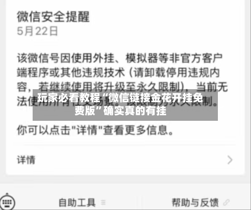 玩家必看教程“微信链接金花开挂免费版”确实真的有挂-第2张图片