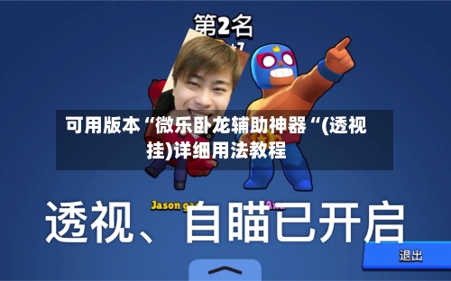 可用版本“微乐卧龙辅助神器“(透视挂)详细用法教程-第2张图片