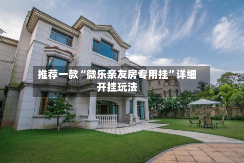 推荐一款“微乐亲友房专用挂”详细开挂玩法-第3张图片