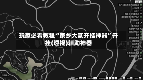 玩家必看教程“家乡大贰开挂神器”开挂(透视)辅助神器-第2张图片