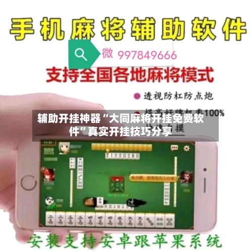 辅助开挂神器“大同麻将开挂免费软件	”真实开挂技巧分享-第3张图片