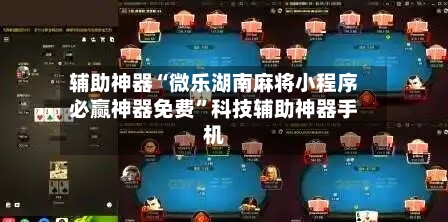 辅助神器“微乐湖南麻将小程序必赢神器免费”科技辅助神器手机-第1张图片