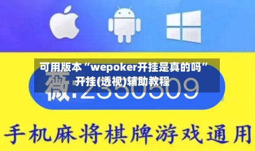 可用版本“wepoker开挂是真的吗”开挂(透视)辅助教程-第2张图片