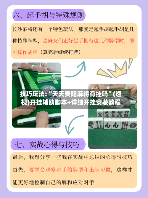 技巧玩法:“天天贵阳麻将有挂吗”(透视)开挂辅助脚本+详细开挂安装教程-第3张图片