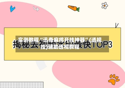 实测教程“迅奇麻将开挂神器”(透视挂)辅助透视教程-第2张图片