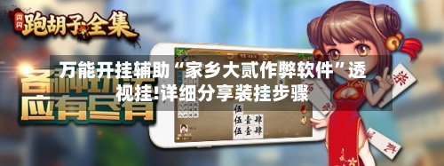 万能开挂辅助“家乡大贰作弊软件”透视挂!详细分享装挂步骤-第1张图片