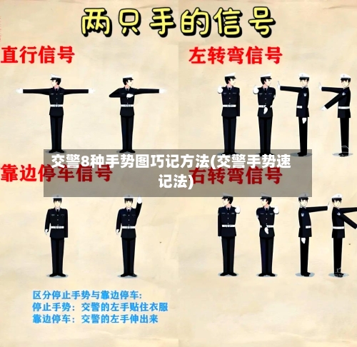交警8种手势图巧记方法(交警手势速记法)-第1张图片