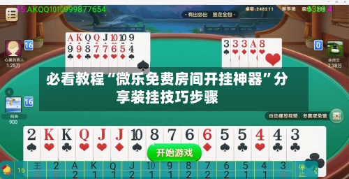 必看教程“微乐免费房间开挂神器	”分享装挂技巧步骤-第1张图片