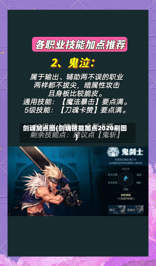 剑魂加点图(剑魂技能加点2020刷图)-第2张图片