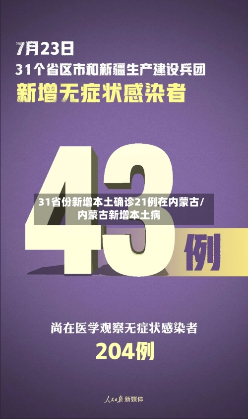 31省份新增本土确诊21例在内蒙古/内蒙古新增本土病-第3张图片