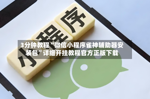 3分钟教程“微信小程序雀神辅助器安装包”详细开挂教程官方正版下载-第1张图片