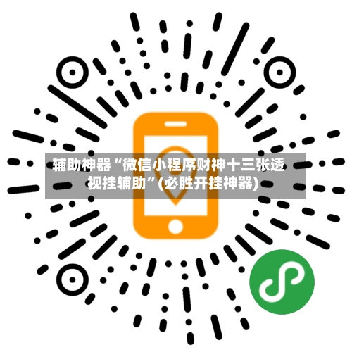 辅助神器“微信小程序财神十三张透视挂辅助”(必胜开挂神器)-第3张图片