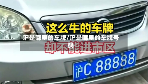 沪是哪里的车牌/沪是哪里的车牌号码-第3张图片