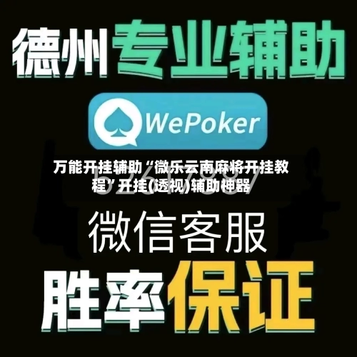 万能开挂辅助“微乐云南麻将开挂教程”开挂(透视)辅助神器-第2张图片