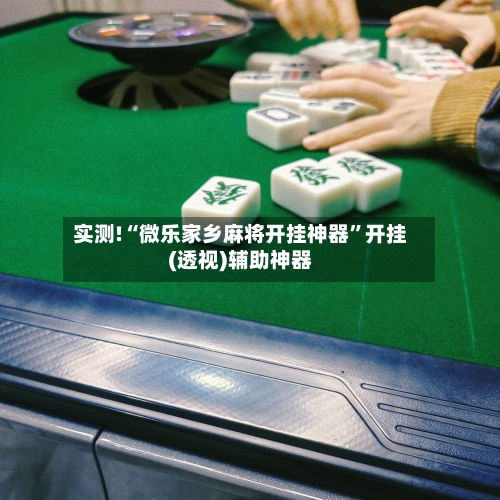 实测!“微乐家乡麻将开挂神器	”开挂(透视)辅助神器-第1张图片