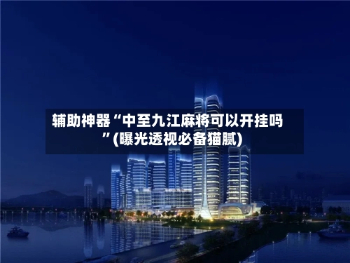 辅助神器“中至九江麻将可以开挂吗”(曝光透视必备猫腻)-第1张图片