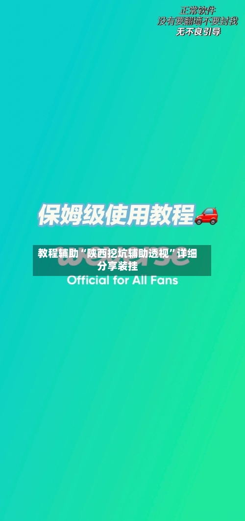 教程辅助“陕西挖坑辅助透视	”详细分享装挂-第2张图片